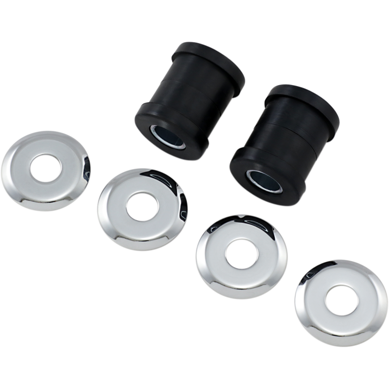 DRAG SPECIALTIES 73-85 H/BAR BUSHING KIT RUBBER DRAG DS-222055