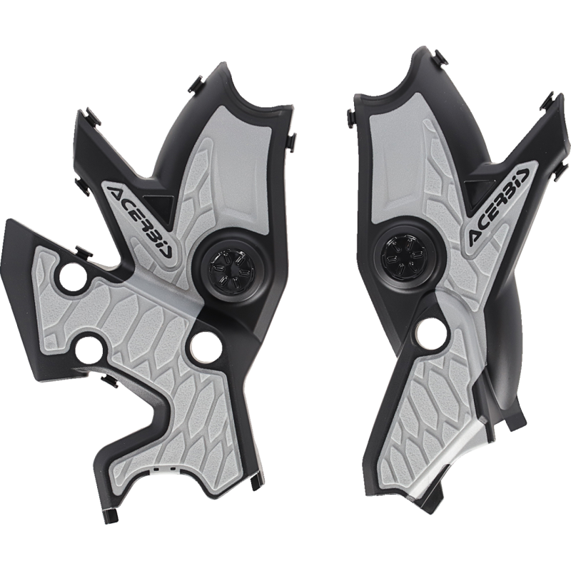 ACERBIS FRAME GUARDS- X-GRIP TENERE 700:19-22 BLACK/SILVER 2911461001