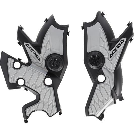 ACERBIS FRAME GUARDS- X-GRIP TENERE 700:19-22 BLACK/SILVER 2911461001