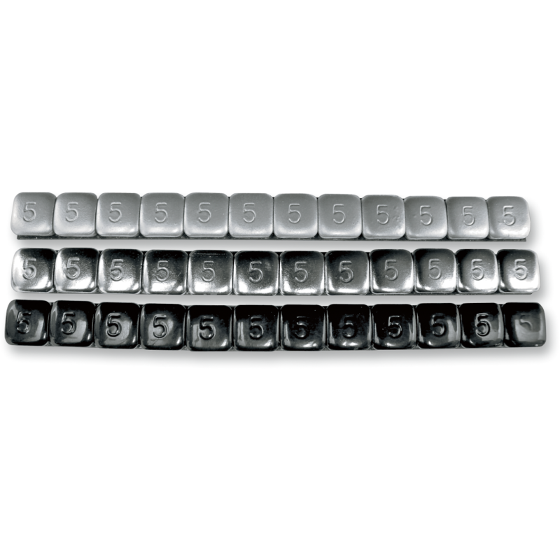 K&L SUPPLY STEEL STICK ON WEIGHT SILV 5GR 360PK 0365-0045
