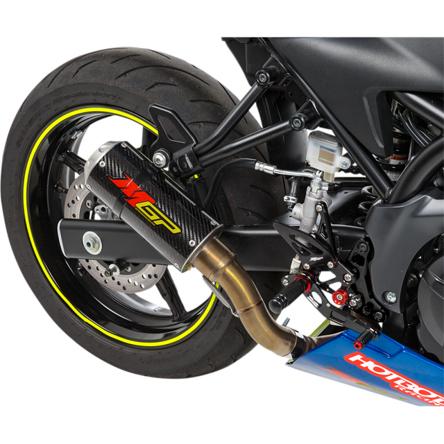 HOT BODIES REAR SET MGP SUZ SV650/X 17-18 BLK 61702-2500