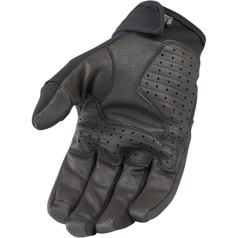 ICON STORMHAWK CE GLOVE BLACK MD 3301-3966