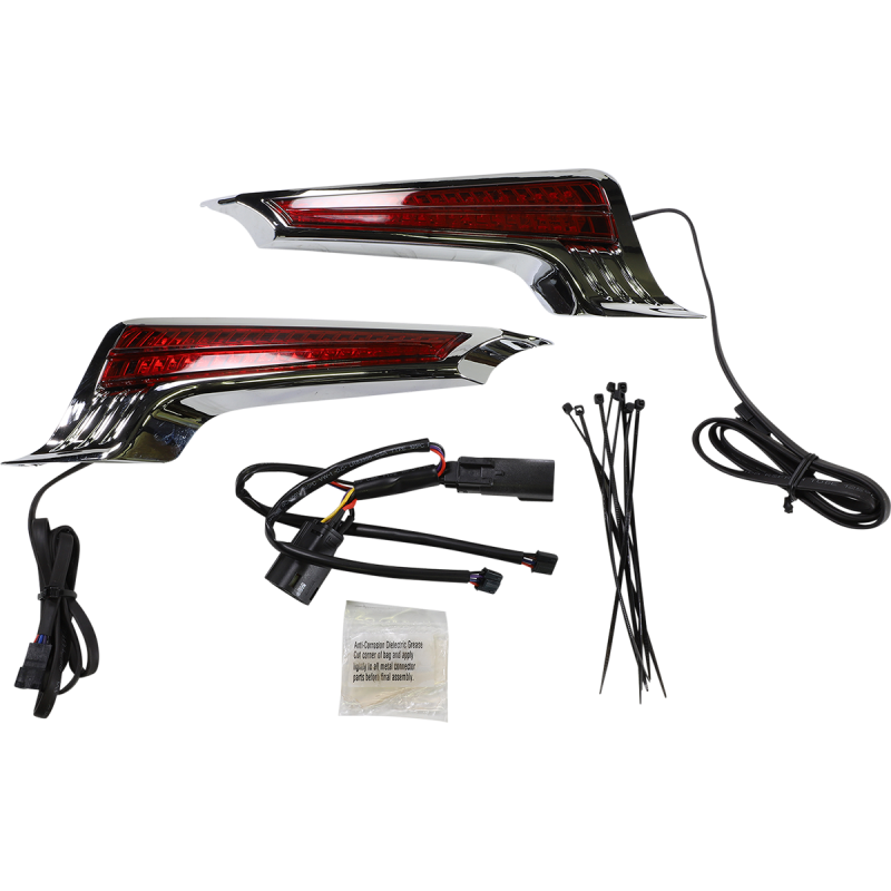 CIRO LLC FILLER PANEL ACCENT LIGHTS - CHROME 40044