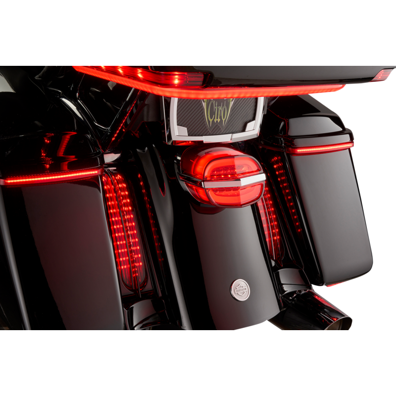 CIRO LLC TAILLIGHT - RED LENS W/O  LICENSE PLATE LIGHT 40901