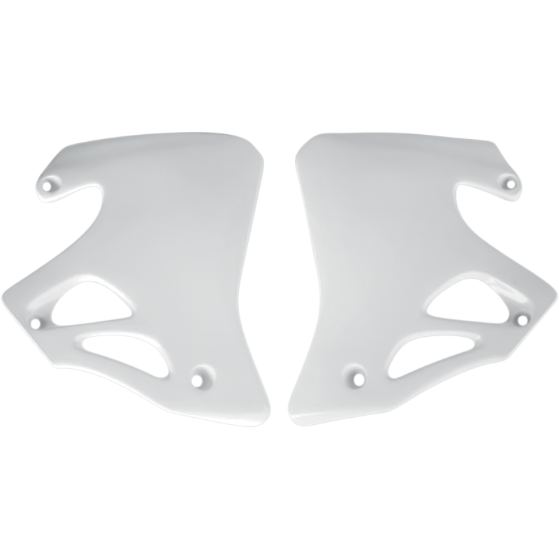 UFO CR125/250 UFO RADIATOR COVERS WHITE HO02672-041
