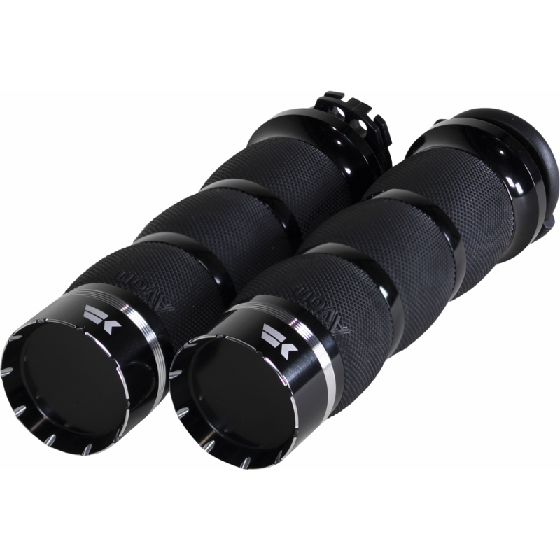 KHROME WERKS GRIPS - TRACER - AIR TRACER - CABLE - BLACK 500210