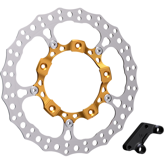 ARLEN NESS ROTOR 14" FF LH GOLD 300-002