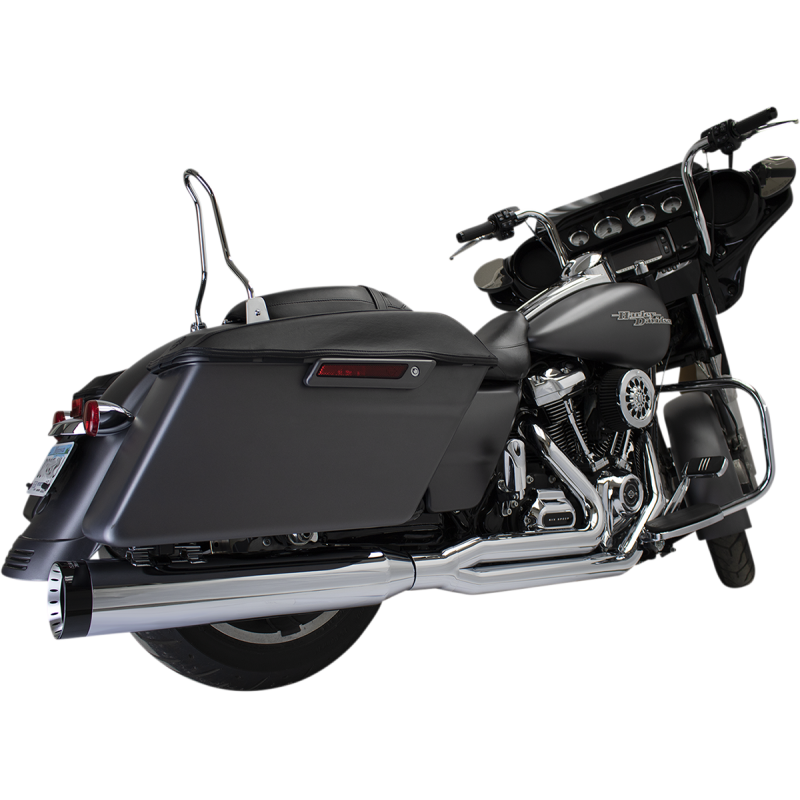 KHROME WERKS OUTLAW 2-1 SYSTEM NO-TIP,CHROME,M8 200770