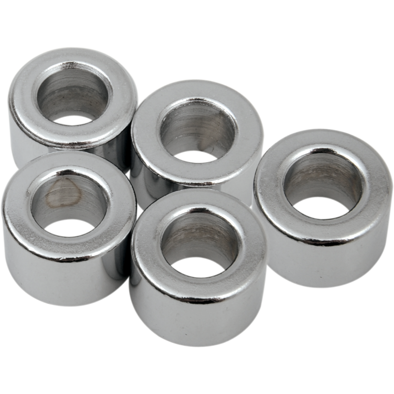 DRAG SPECIALTIES 3/8" X 1/2" SPACERS, POLY BAG (5) MPB516