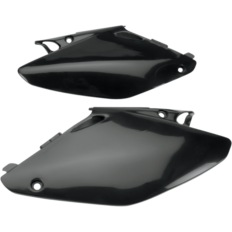UFO CR125/250 02-04 SIDE PANELS BLACK HO03690-001