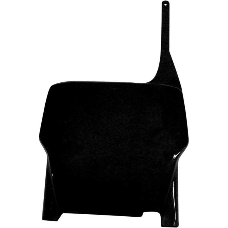 UFO CR/CRF125-450R 04-13 FRONT # PLATE BLACK HO03633-001