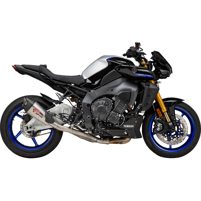 YOSHIMURA 22-24 MT-10 AT2 RACE 3/4 SYSTEM SS/SS/CF WF 13101CP520