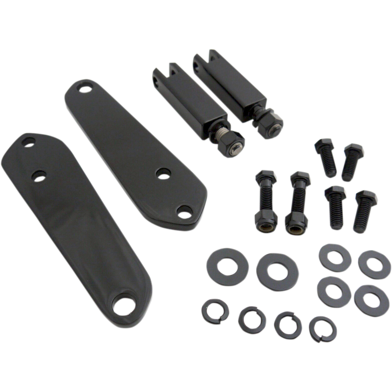 DRAG SPECIALTIES MOUNT HWY PEGS BLK 91-17 FXD 75416BS4