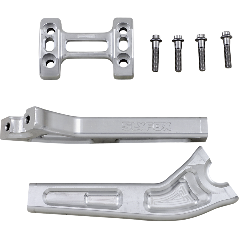 SLYFOX RISER PULLBACK 8X1" RAW TM-SLY11