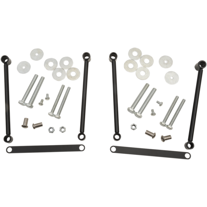 WILLIE & MAX LUGGAGE UNIVERSAL SADDLEBAG HARD MOUNT KIT 58633-00