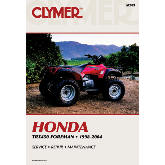 CLYMER 98-04 HONDA TRX450 FOREMAN MANUAL CM205