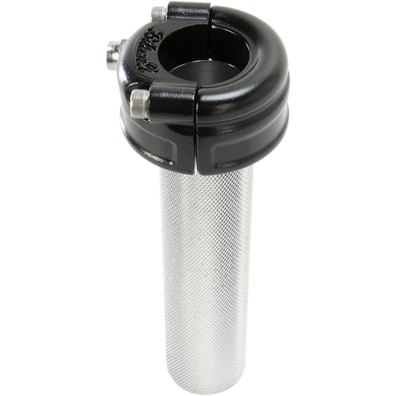 BILTWELL THROTTLE WHISKEY SNG BLK 1" 6601-201-01