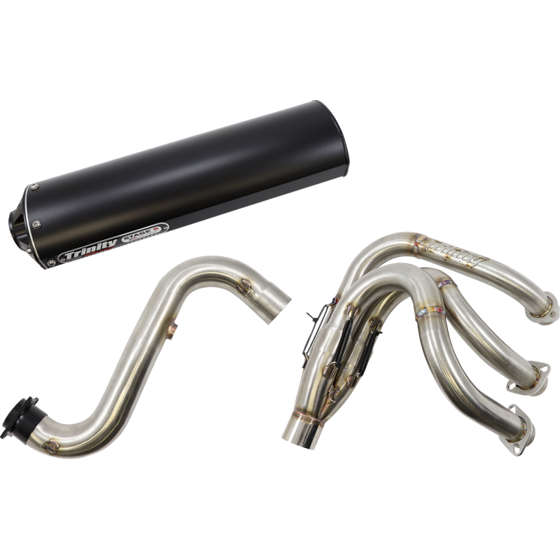 TRINITY RACING EXHAUST YAM YZX BK CRKT TR-4155F-C2