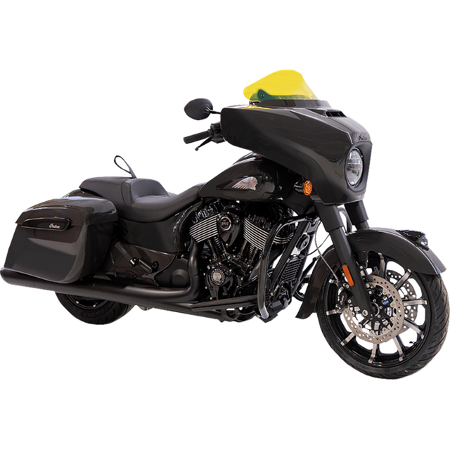 KLOCK WERKS CHIEFTAIN -14-24 - FLR WINDSHIELD - 10"ELLOW ICE KWW-04-0633