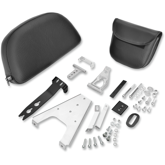 SHOW CHROME BACKREST INDAN BLACK 30-208