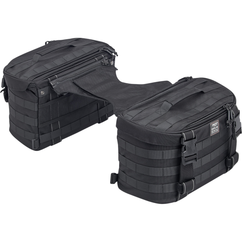 BILTWELL EXFIL-18 SADDLEBAGS BLACK 3011-01