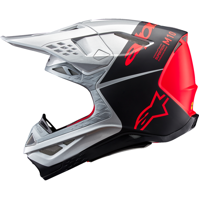 ALPINESTARS HELMET SM10 FLOOD S/B/O M 8300923-1954-M
