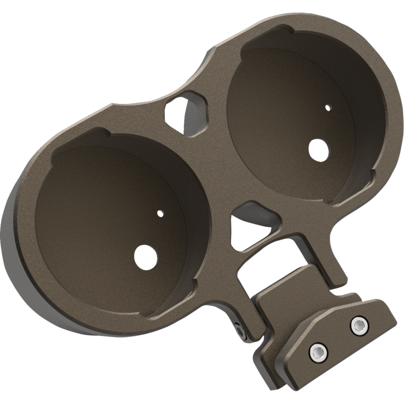 LA CHOPPERS GAUGE MNT BRNZ DYNA DUAL LA-7397-02Z