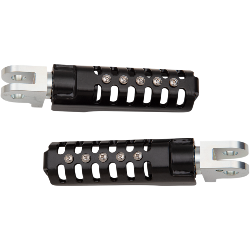 BURLY BRAND RAZORBACK PASSENGER FOOTPEGS - BLACK B13-1014B