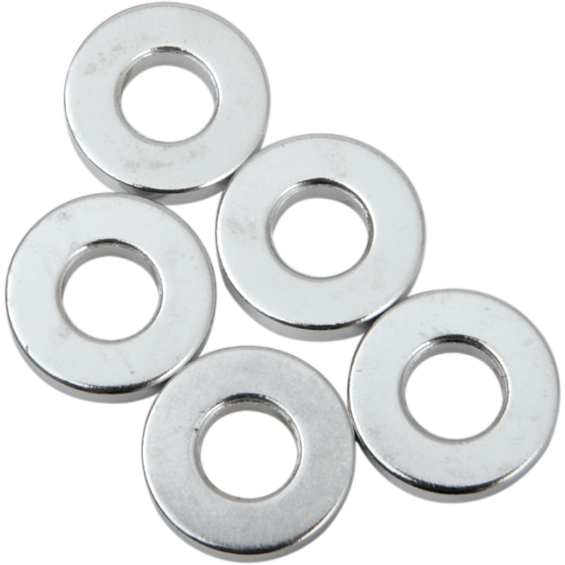 DRAG SPECIALTIES 1/4" X 1/8" SPACERS, POLY BAG (5) MPB501