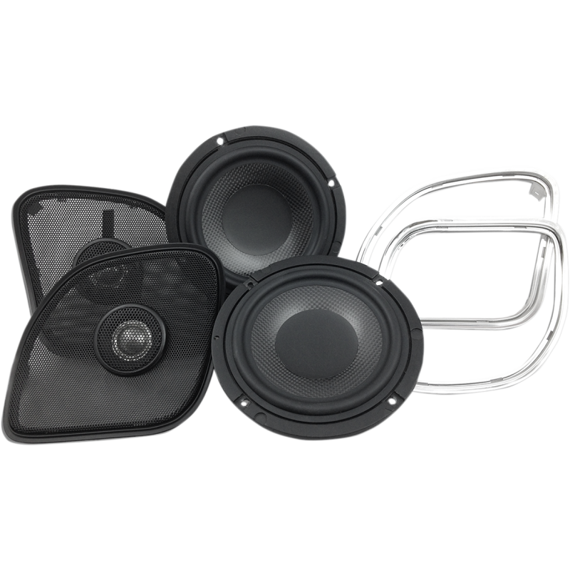 WILD BOAR AUDIO WBA 4 OHM FLTR FAIRING SPEAKERS 14-23 WBC 1654 RG