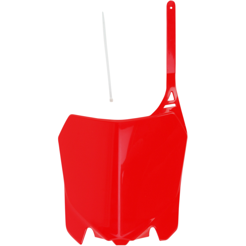 UFO FRONT # PLATE CRF450 2013 CRF RED HO04656-070
