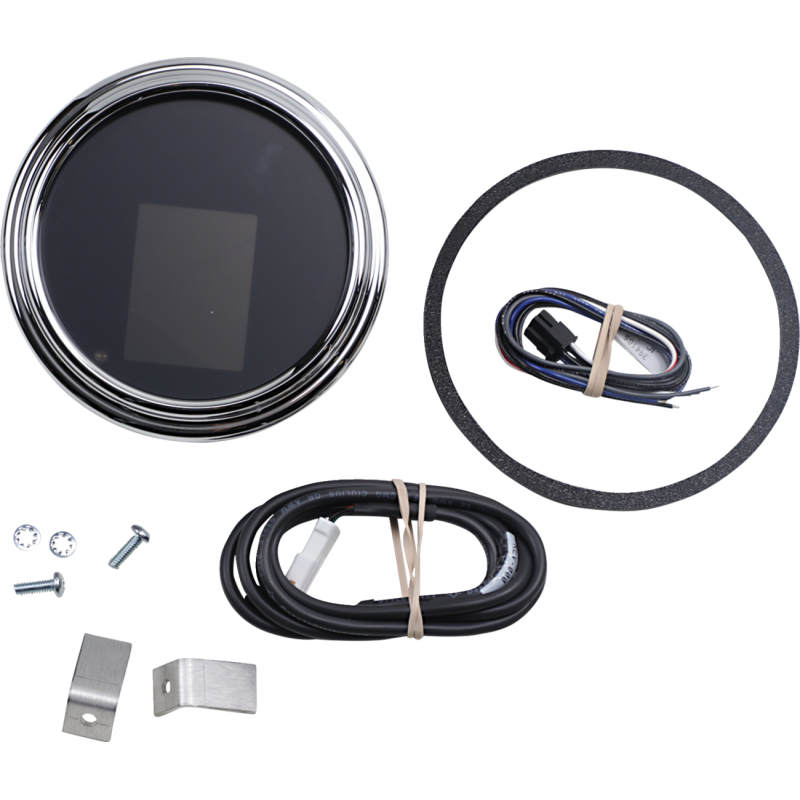 DAKOTA DIGITAL 14-19 FLHR MLX GAUGE 4.5-5" CHR BEZEL MLX-2011