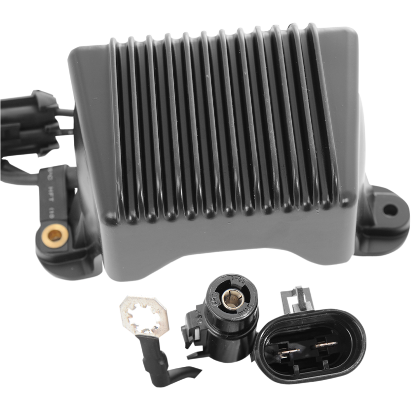 DRAG SPECIALTIES 04-05 FLHT/R/FLTR BLK VOLTAGE REGULATOR 2112-0791