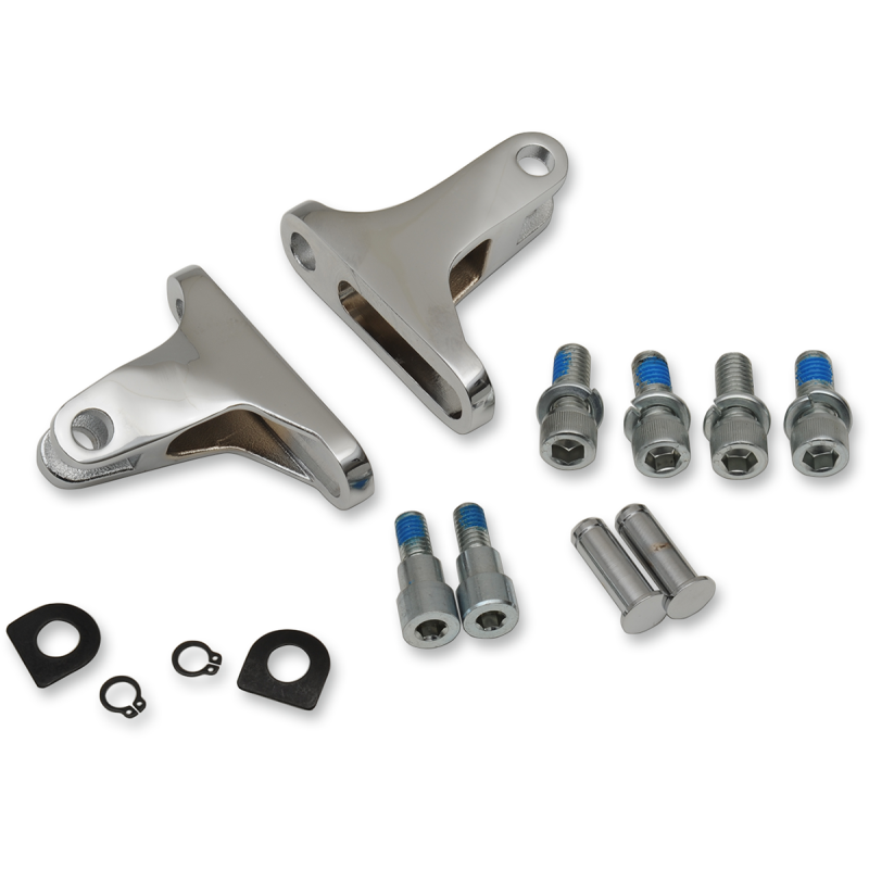 DRAG SPECIALTIES 93-19 FLHT SRT PASSEN PEG MNTS CHR 77825S4