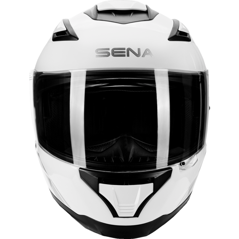 SENA STRYKER SMART HELMET FULL-FACE GLOSSY WHITE S SIZE DOT STRYKER-GW00S1