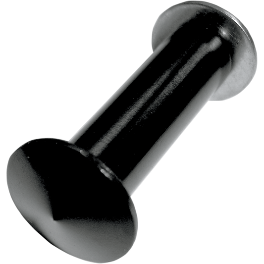 JOKER MACHINE MIRROR HOLE PLUG BLACK 03-022B