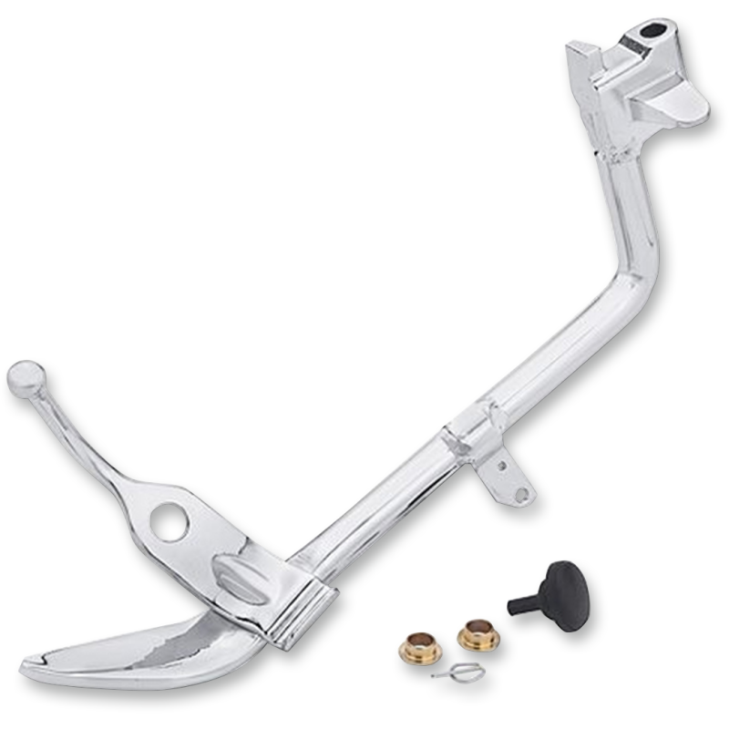 DRAG SPECIALTIES 07-17 FXS/FXST CHR KICKSTND KIT 1" UNDER 77840S6
