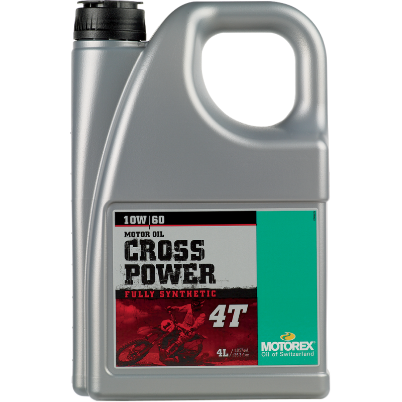 MOTOREX CROSS POWER 4T 10W60- 4 LITER 306217