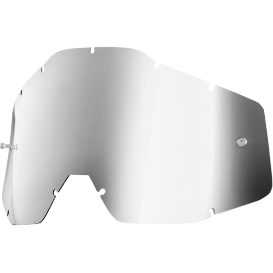 100% 100% LENS MIRROR SILVER ANTI-FOG 59006-00003