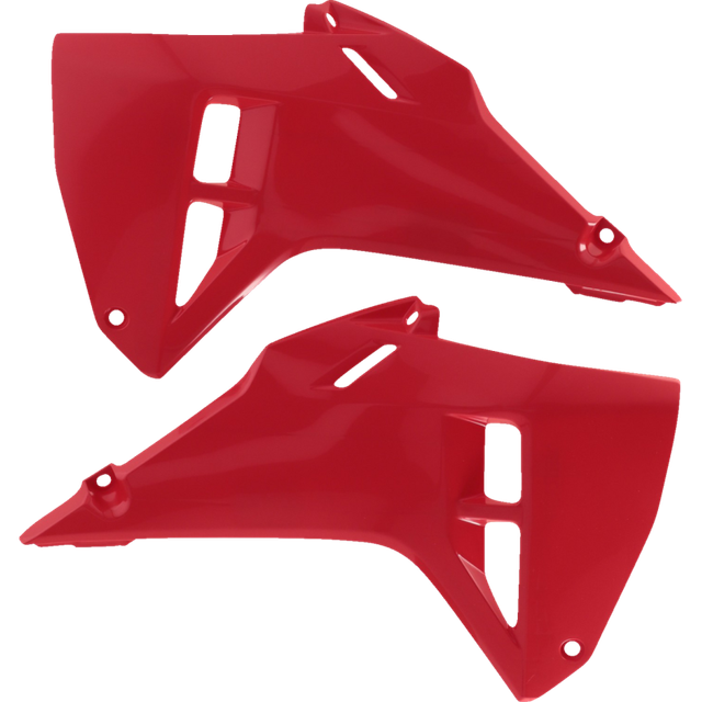 ACERBIS RADIATOR SHROUD- CRF250R/RX, CRF450R/RX:25 RED 2986000227