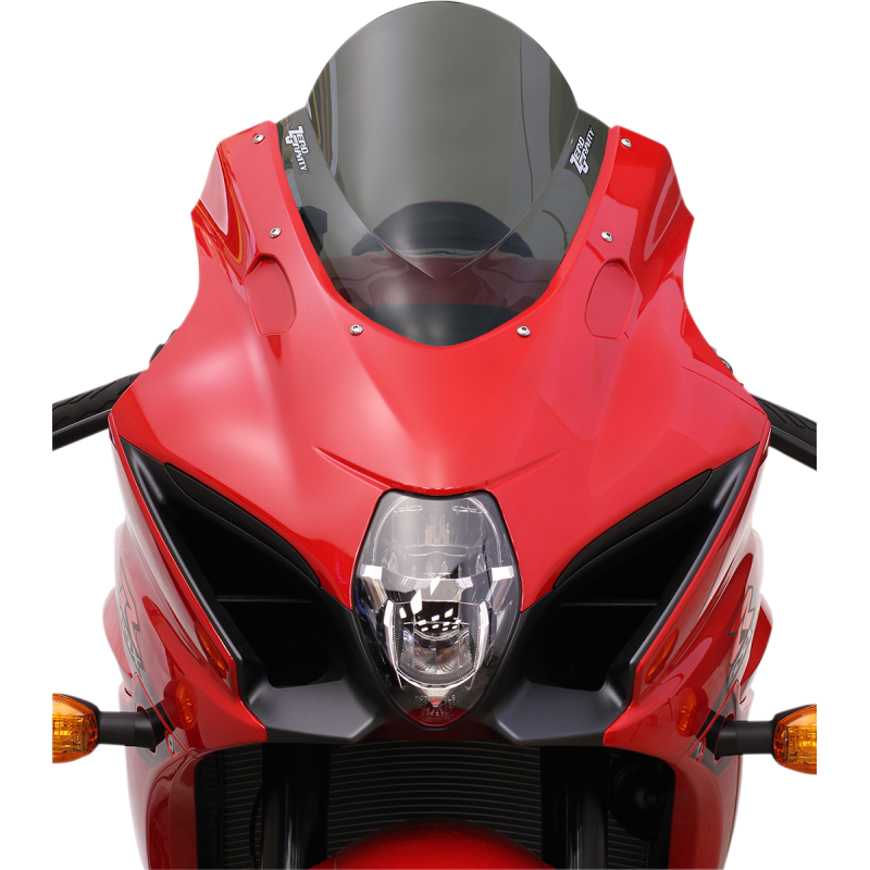 ZERO GRAVITY DOUBLE BUBBLE WINDSCREEN - LIGHT SMOKE - GSXR1000 17-23 16-115-02