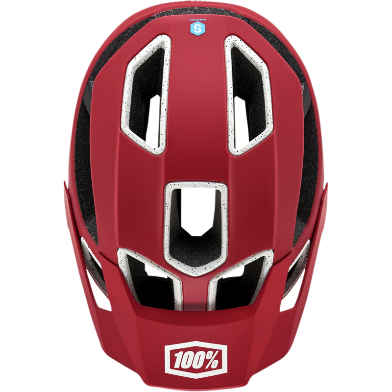 100% ALTEC HELMET W/FIDLOCK DEEP RED - XS/S 80014-00004