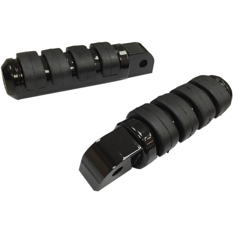 DRAG SPECIALTIES M8 SOFTAIL PASSENGER SOFTRIDE PEGS  BLK P17-0341ISGB