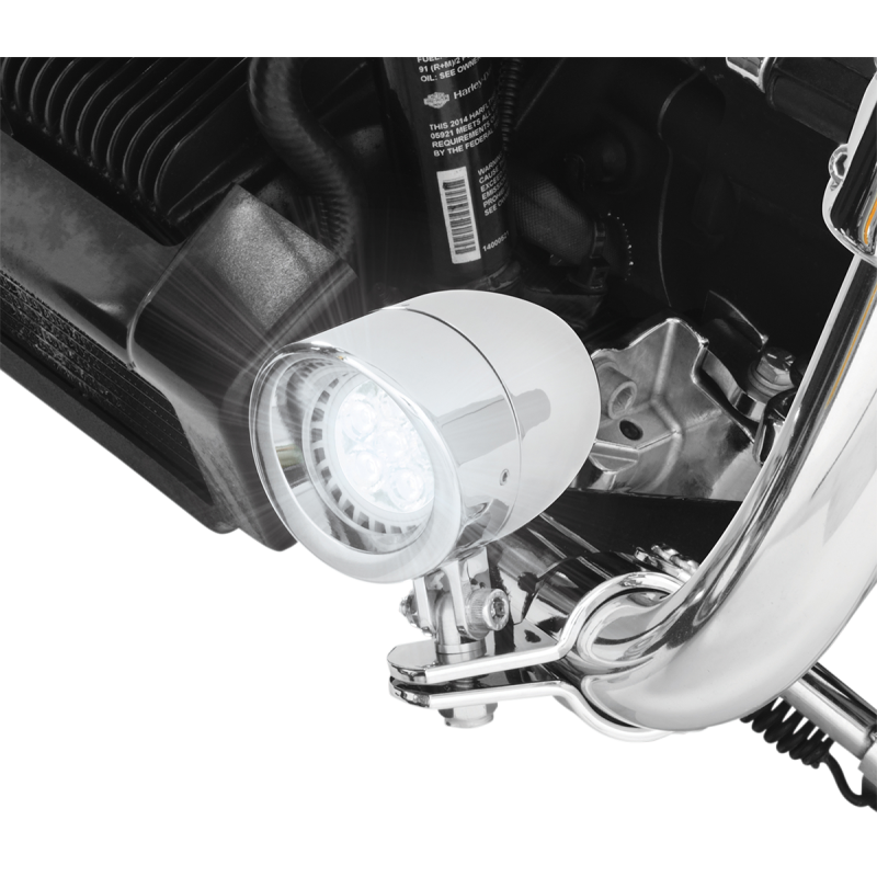 SHOW CHROME 1 1/4" HWY BAR MINI LED KIT 55-365L