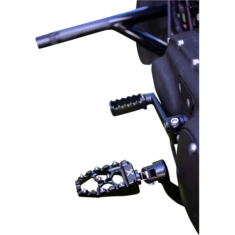 BURLY BRAND MX-EVOLUTION PEGS - BLK (SPORTSTER & DYNA) B13-1015B