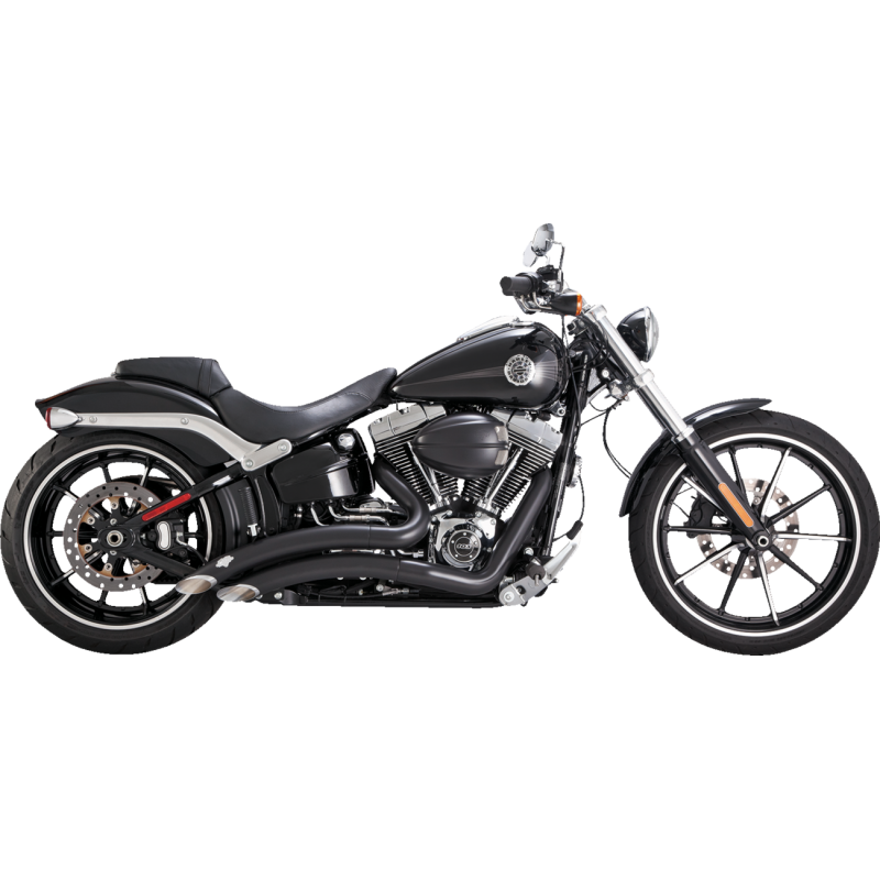 VANCE & HINES 13-17 BO EXHAUST BIG RADIUS BLK PCX 46365