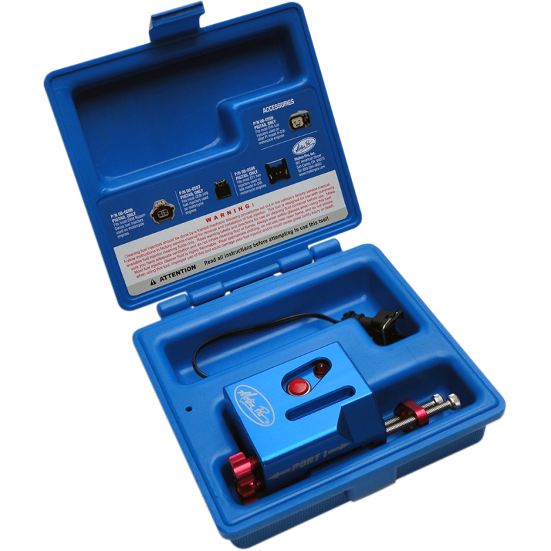 MOTION PRO FUEL INJECTOR CLEANER KIT / FITS EV1 H-D ENGINES TOOL 08-0594