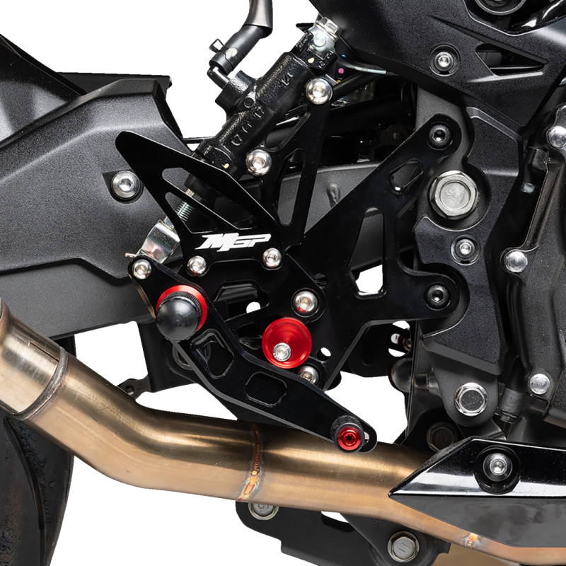 HOT BODIES MGP REARSET - BLACK - KAWASAKI 51801-2500