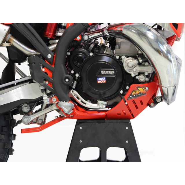 AXP RACING XTR SKIDPLATE 8MM BETA 250-300XTRAINER RED AX1682