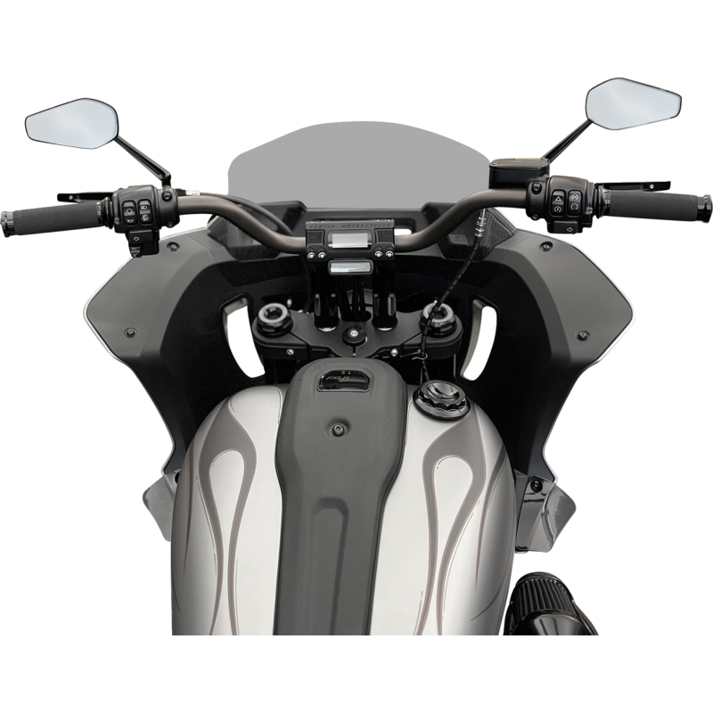 KODLIN FASTBACK BILLET RISERS 6" FITS M8 SOFTAIL W/DIGITAL SPEEDO K55123